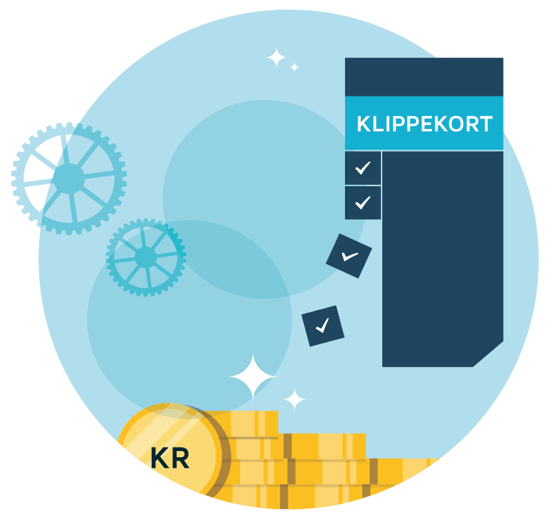 Succes med klippekort