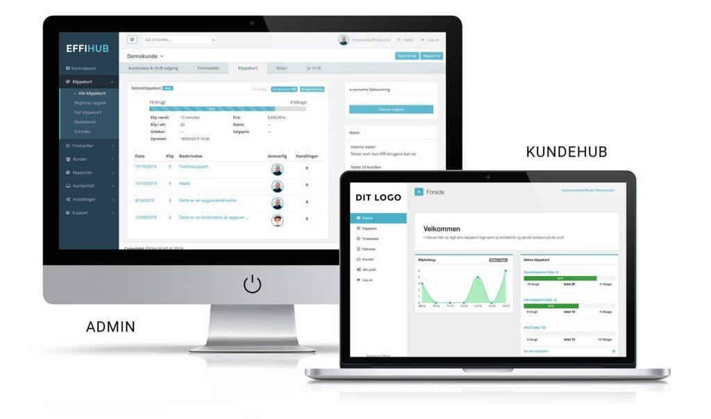 Effihub interface